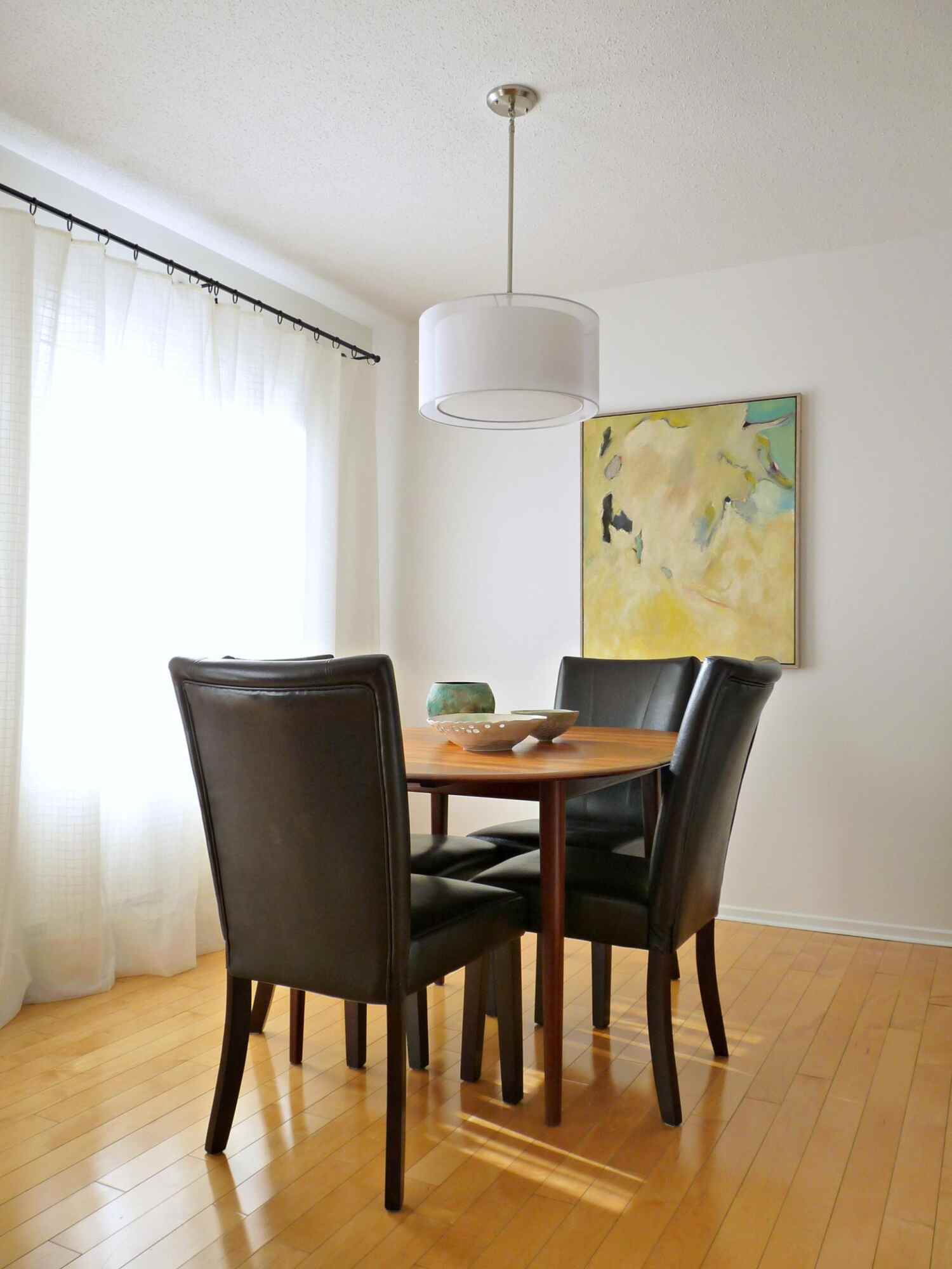 DIY Sheer Curtains | Increasing Privacy with Layered Sheers