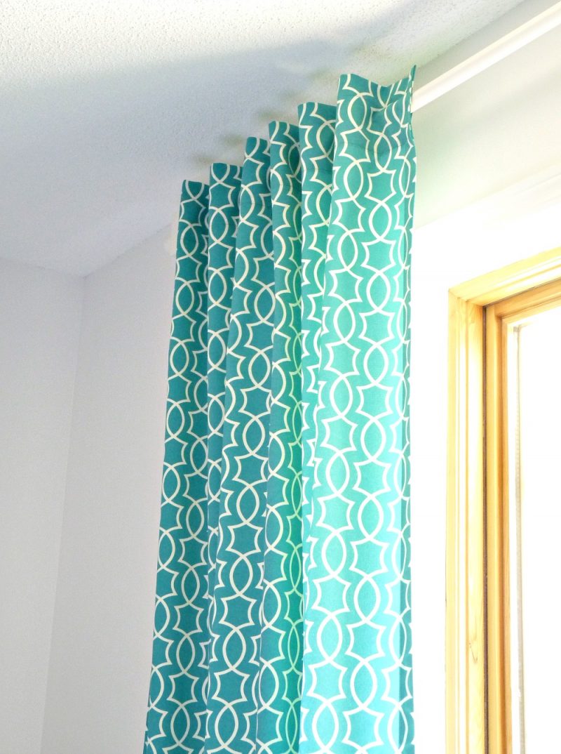 DIY Back Tab Curtain Tutorial