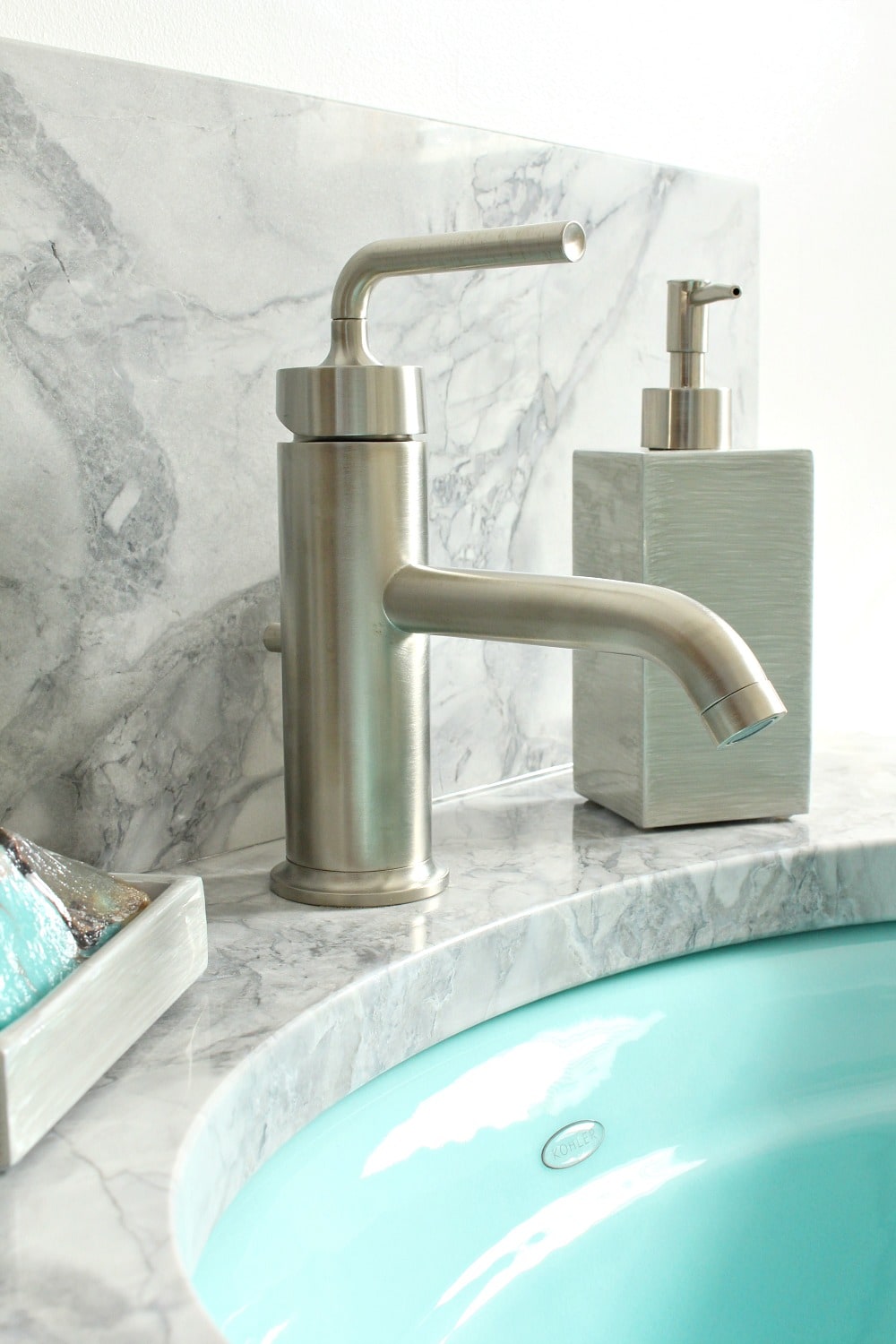 Bathroom Update: Kohler Purist Faucets + Crisis Averted
