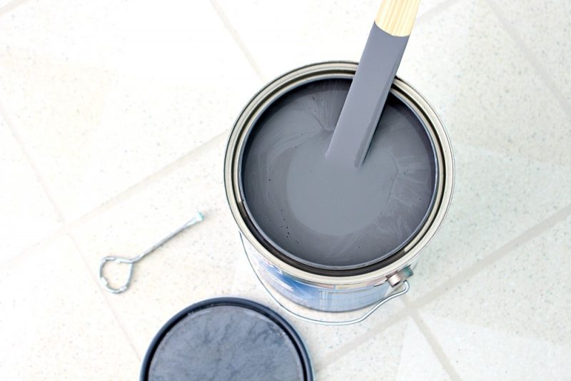 How to Paint a Vinyl Floor | DIY Painted Floors