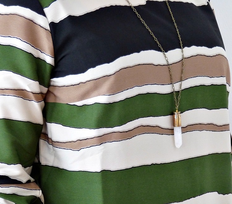 DIY SHELL CASING PENDANT NECKLACE