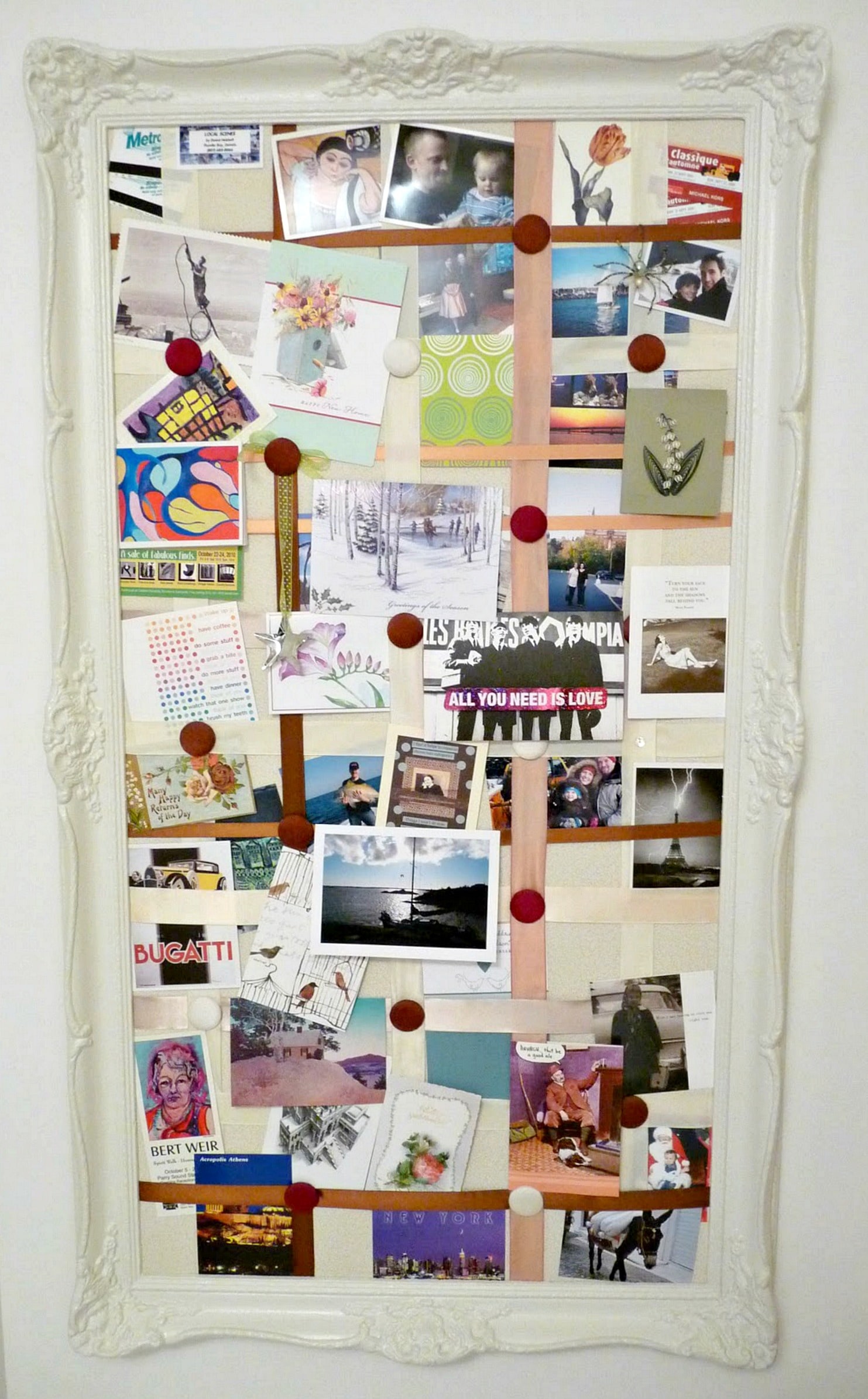 DIY Holiday Card Display