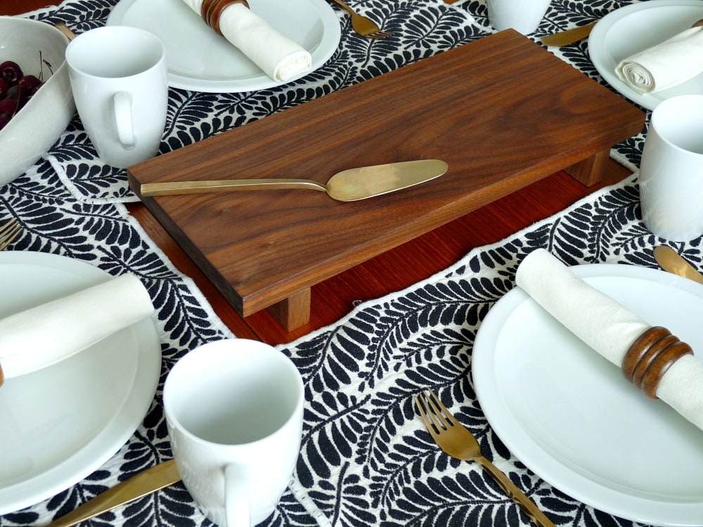 SOLID WALNUT DIY TRIVET