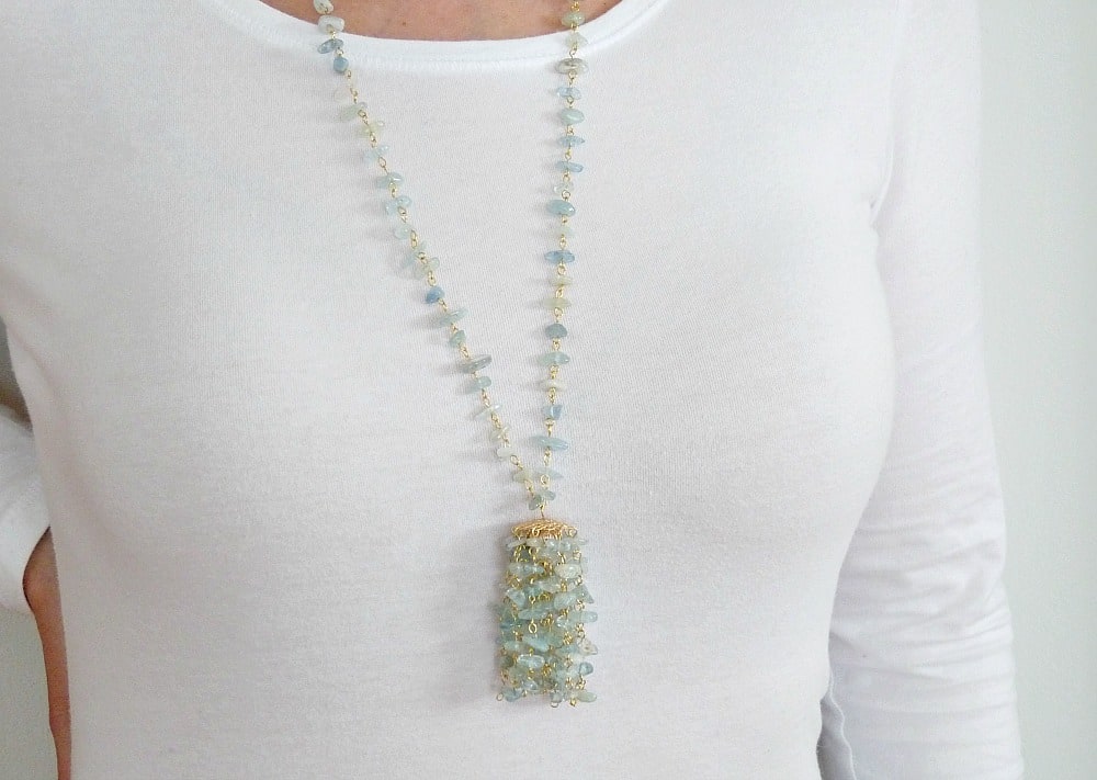DIY TASSEL NECKLACE TUTORIAL