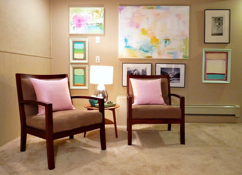 BUDGET-FRIENDLY BASEMENT MAKEOVER