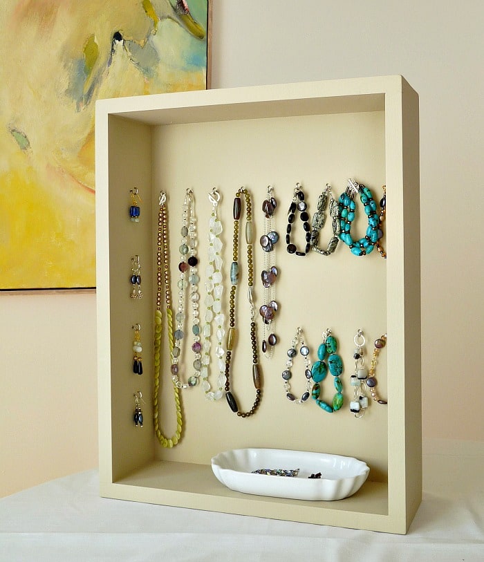 HANDMADE JEWELLERY DISPLAY CASE FROM SCRATCH