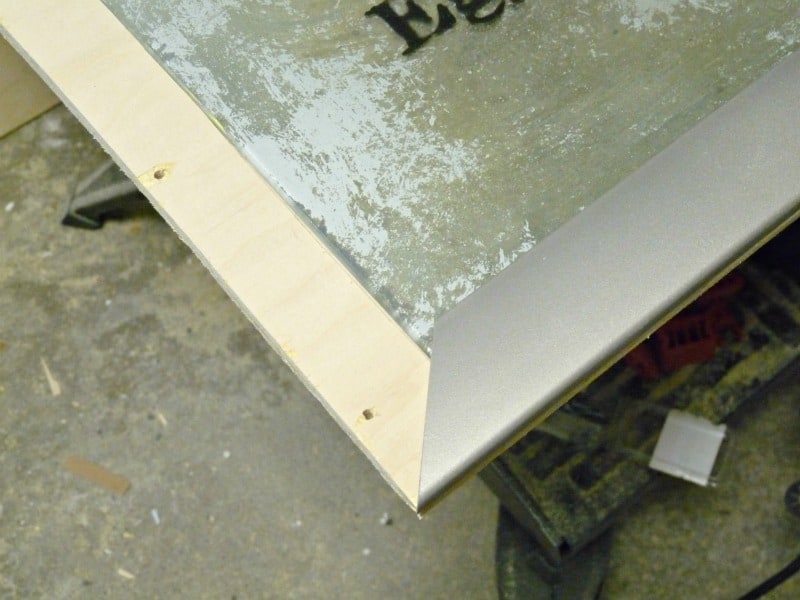 EASY MIRROR FRAME USING TRIM
