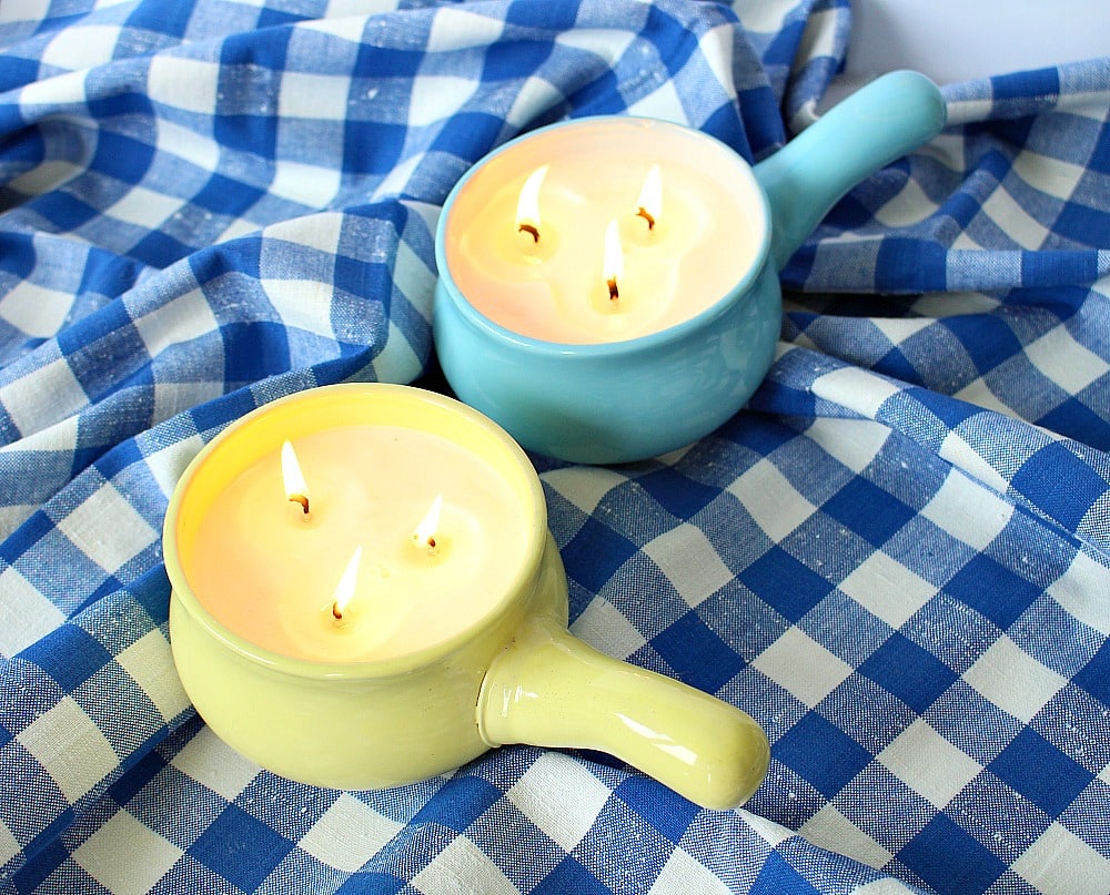 HANDMADE CITRONELLA CANDLES