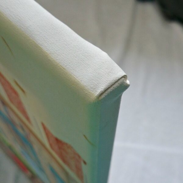 HOW TO STRETCH A PAINTED CANVAS