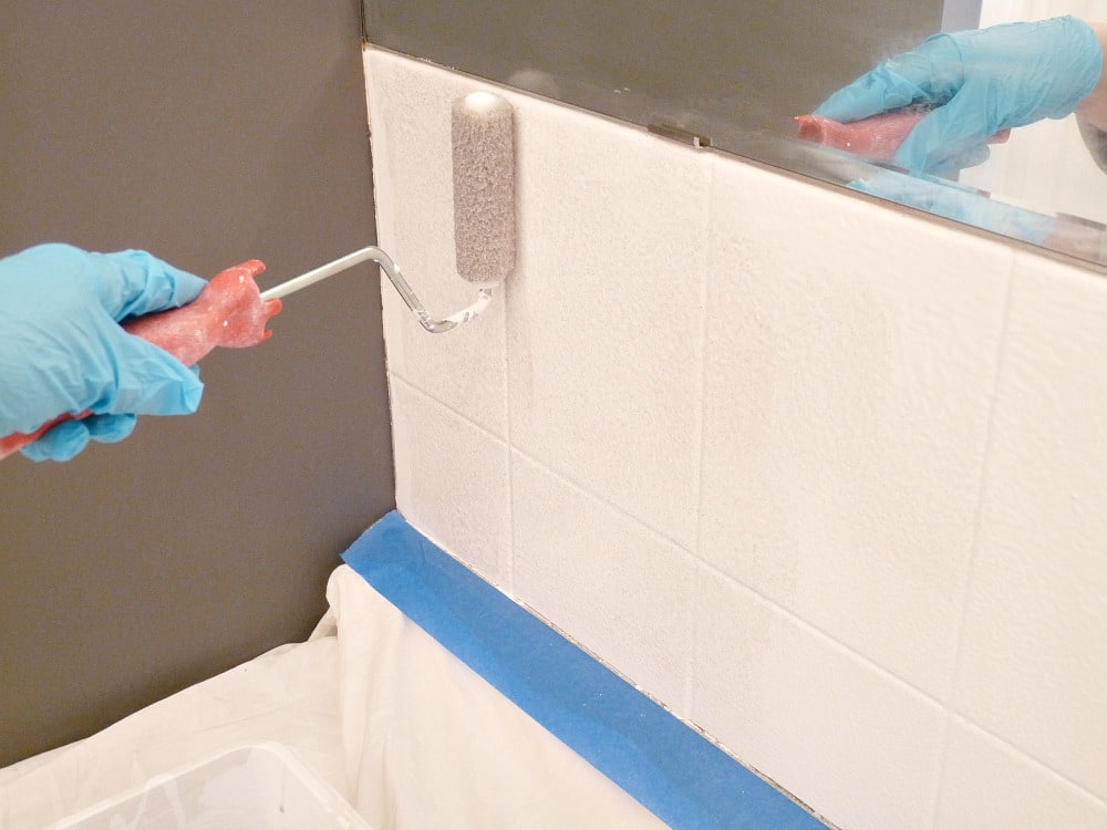 HOW TO PAINT TILE