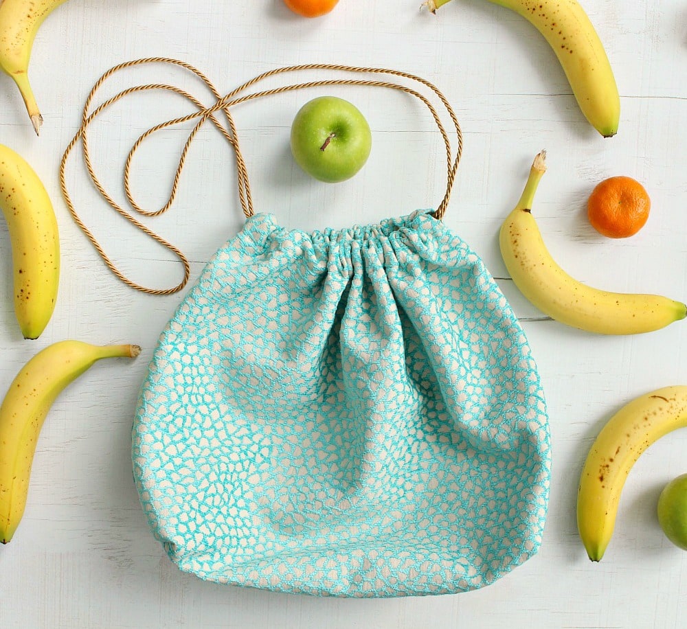 EASY DRAWSTRING LUNCH BAG