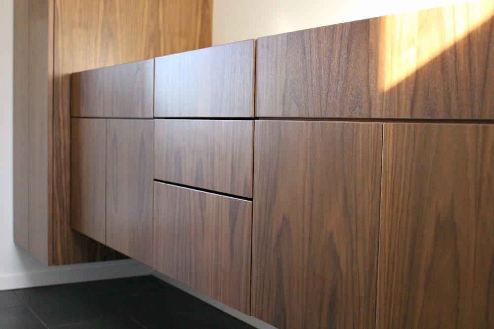 HOW TO INSTALL FLOATING BATHROOM CABINETRY