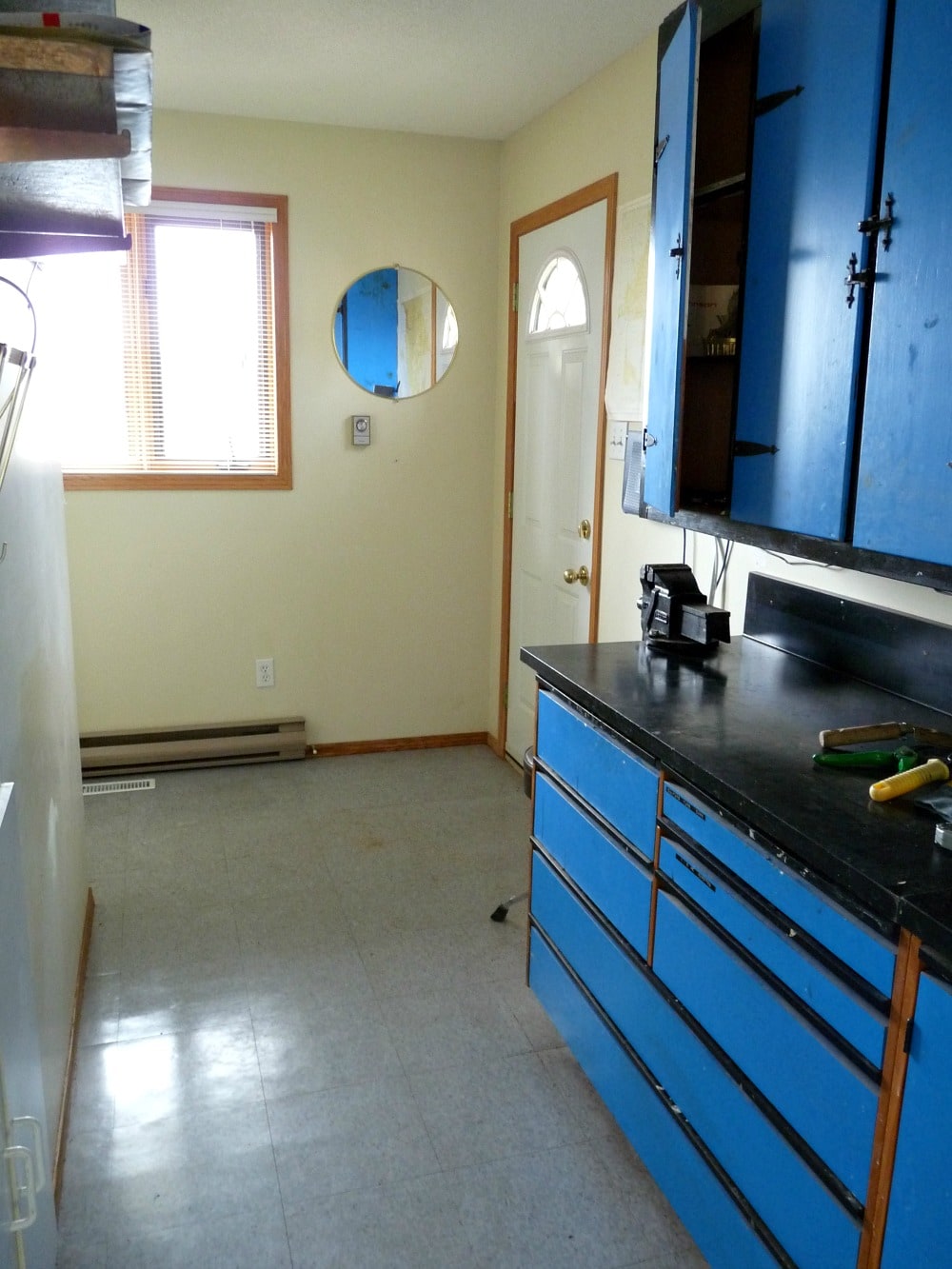 The Fish Room: “Before” Photos, Plans + Progress