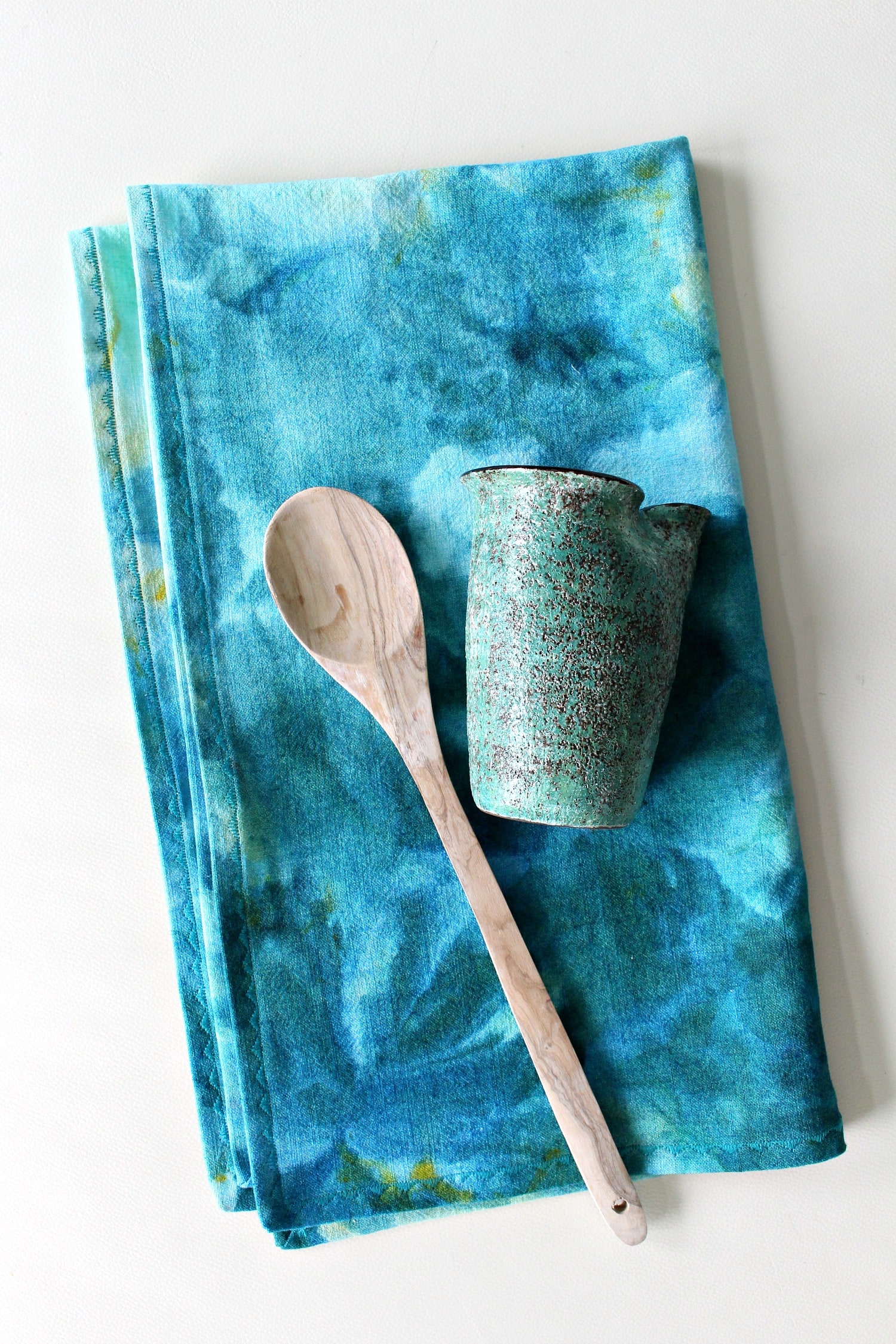 DIY Tea Towel | How to Sew a Mitered Corner