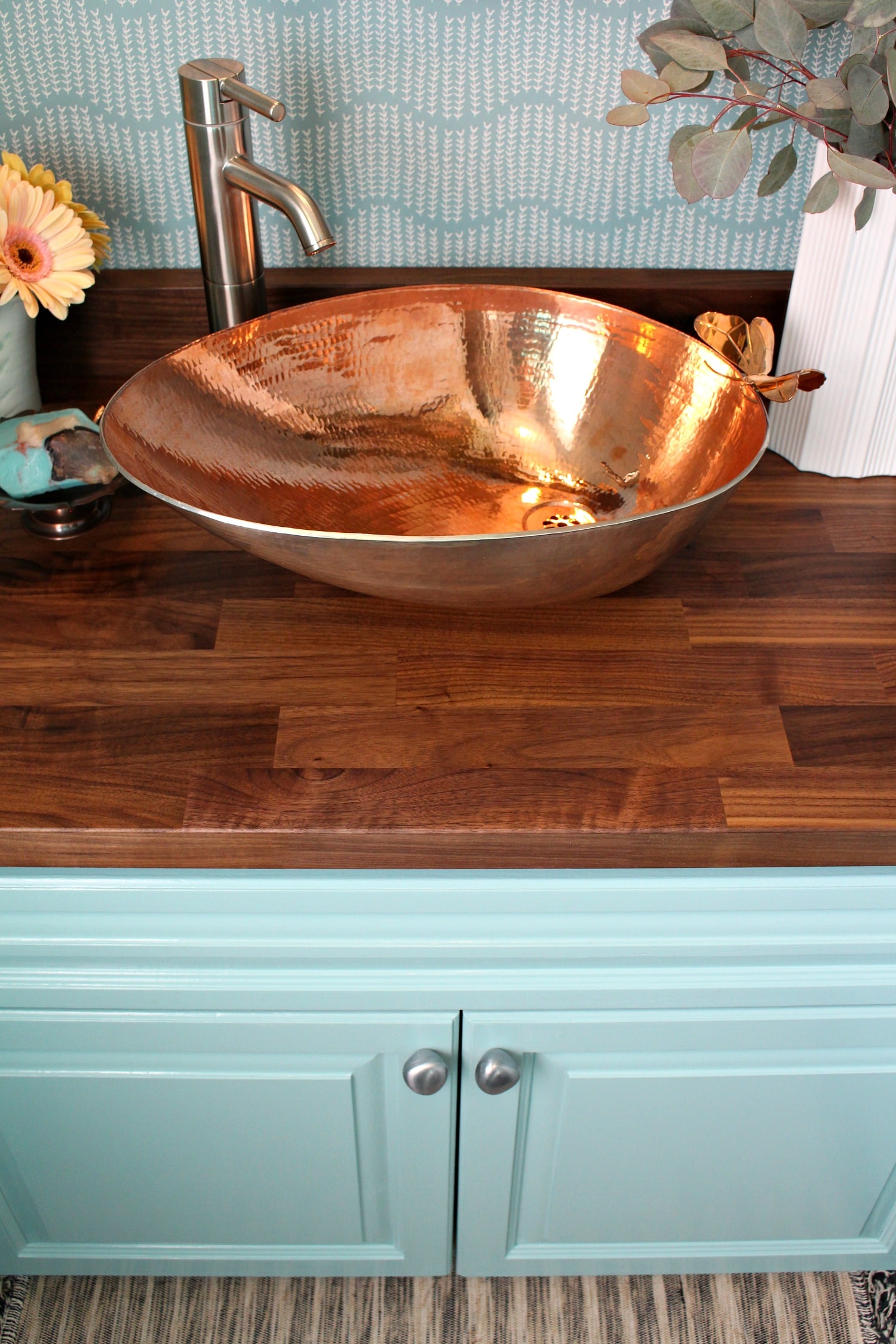 Cutting and Installing IKEA KARLBY Walnut Counter
