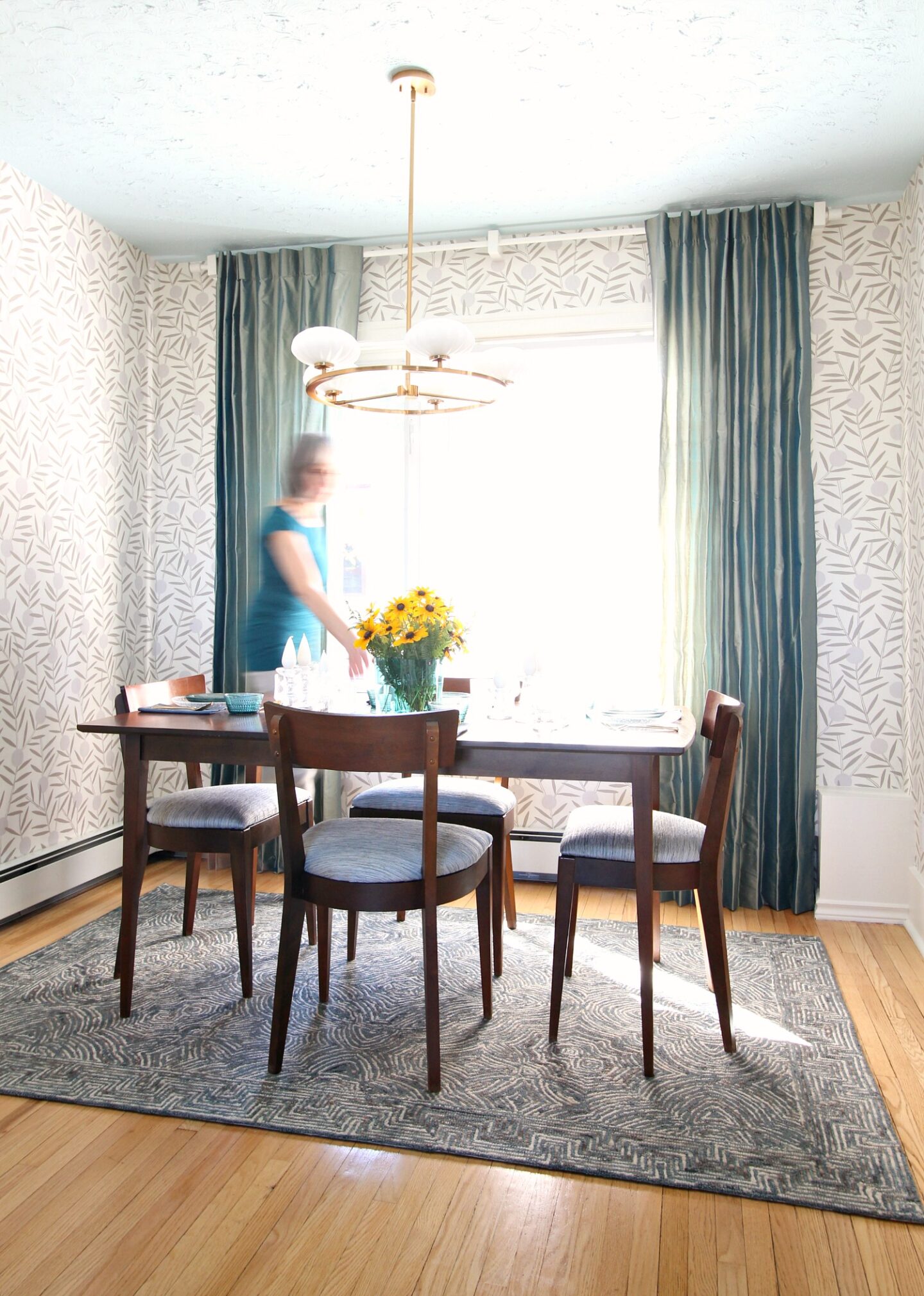 Mom’s Mid-Century Modern Inspired Dining Room Makeover Reveal