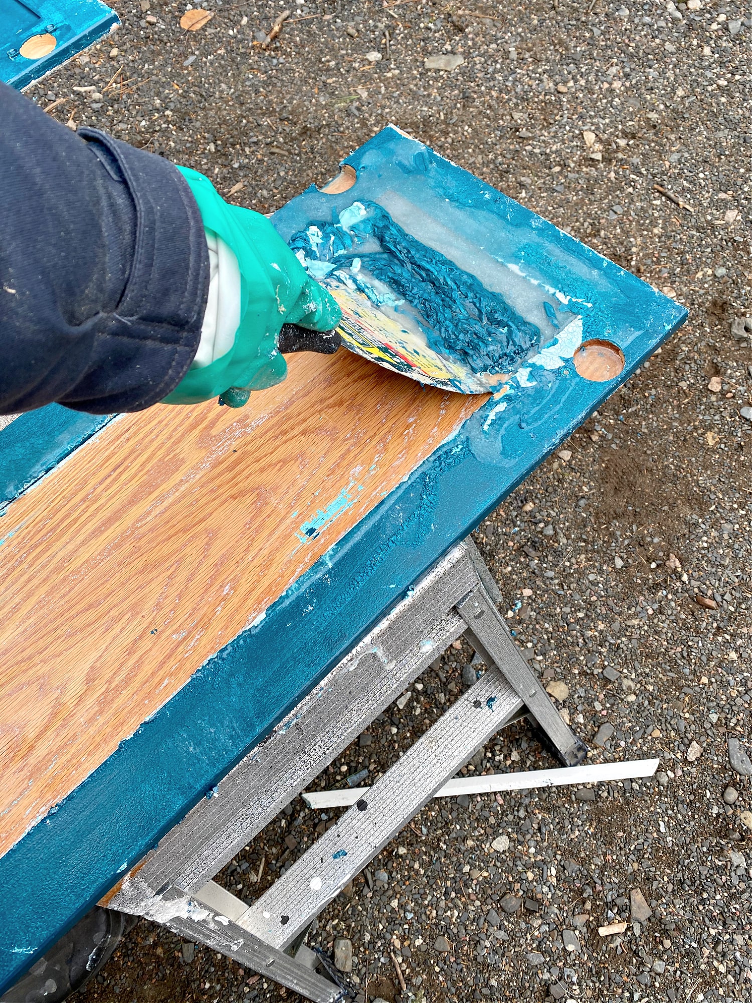 How to Easily Strip Wood Cabinets | BEST Paint Varnish Remover