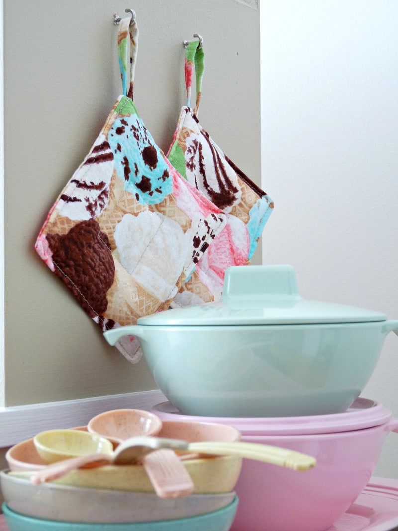 DIY Mini Pot Holder