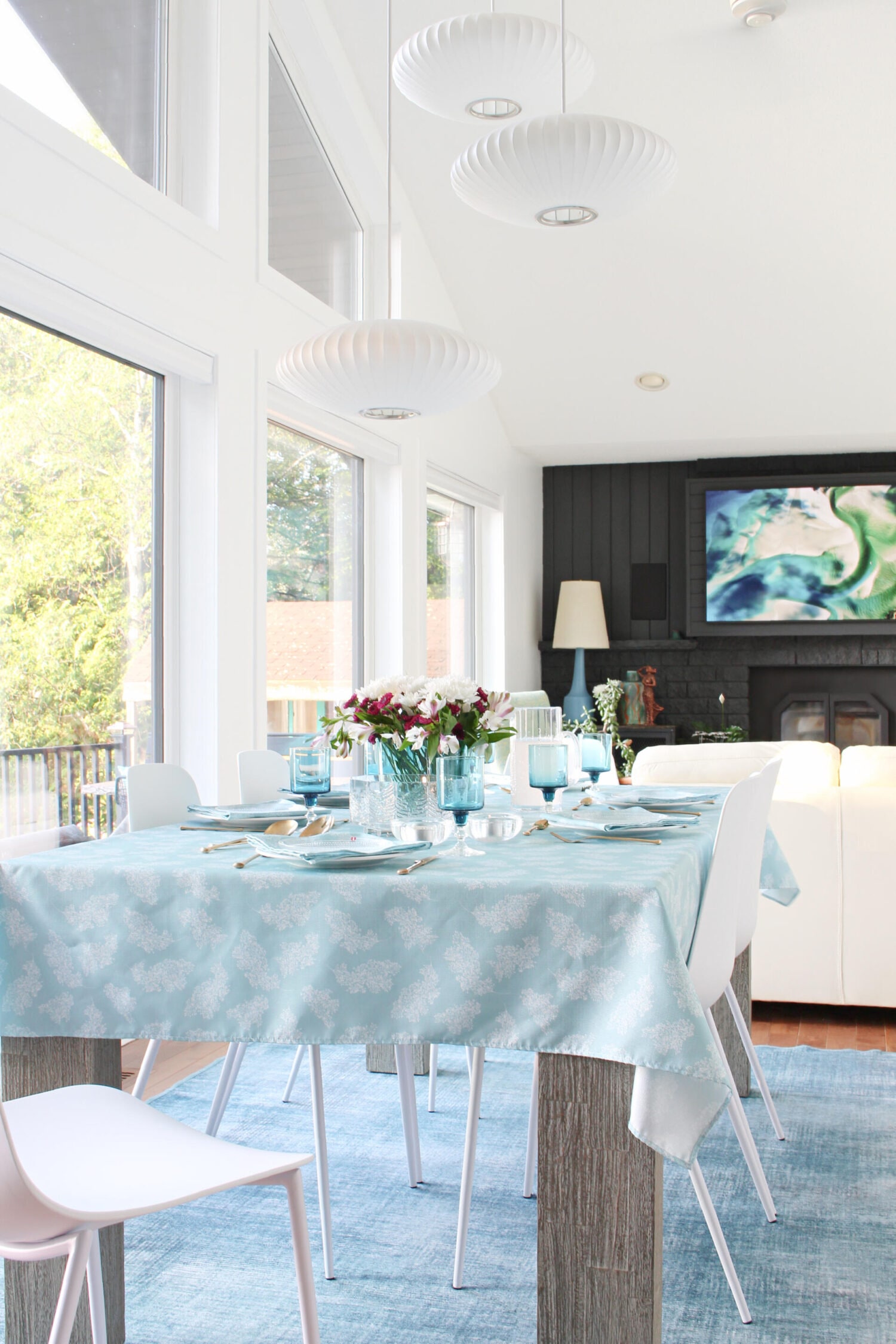 Summer Tablescape with Loom & Table