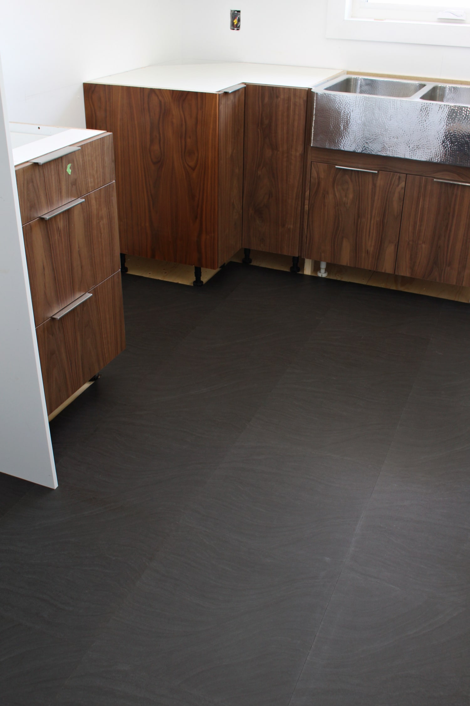 DIY Luxury Vinyl Tile Installation
