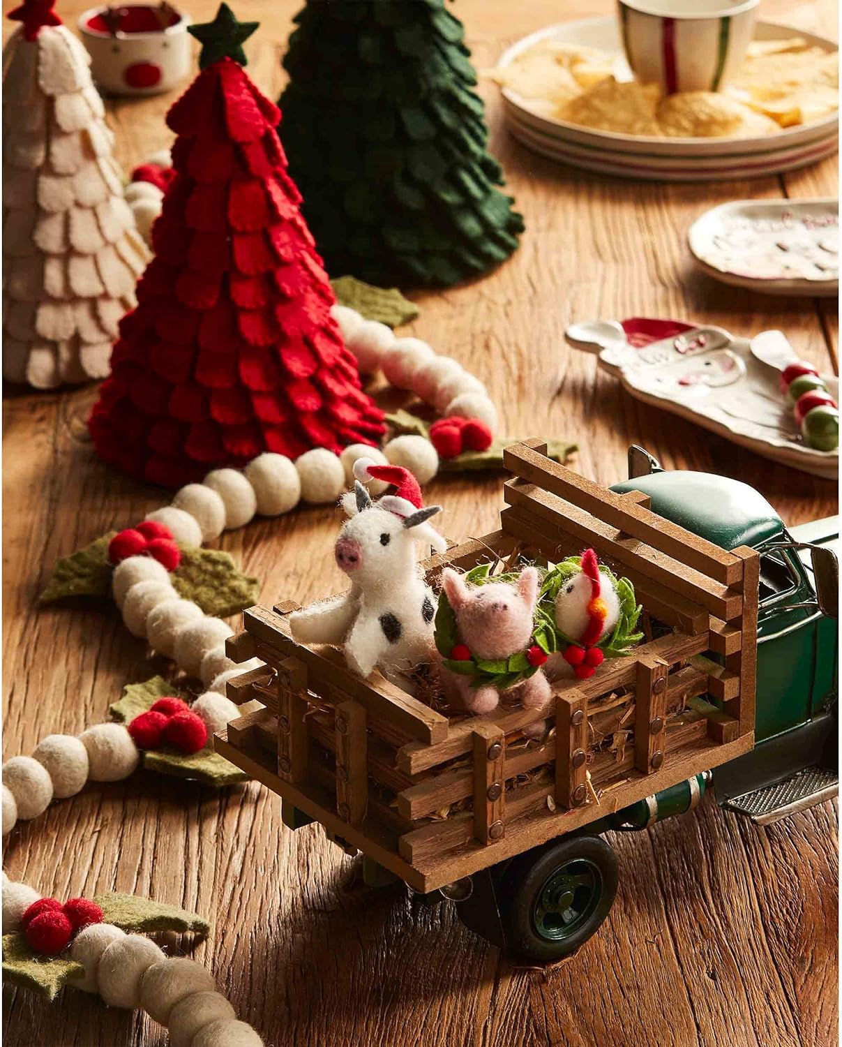 Cozy Felt Christmas Decor to Make or Buy